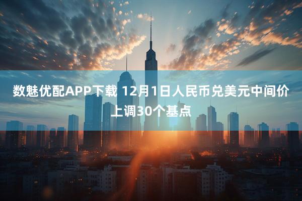 数魅优配APP下载 12月1日人民币兑美元中间价上调30个基点